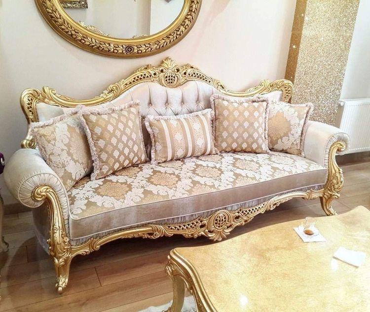 Royal Gold Luxury Sofa